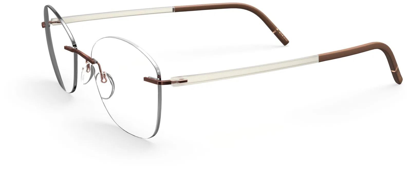 Silhouette The Wave Chassis Rimless 5567 Eyeglasses - view 51